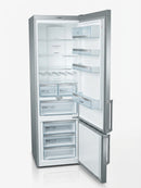 Bosch RVS Koel-Vriescombinatie met Touchscreen & VitaFresh