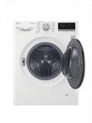 LG ThinQ Inverter DirectDrive 8 kg Wasmachine – Wit refurbished – foto 2